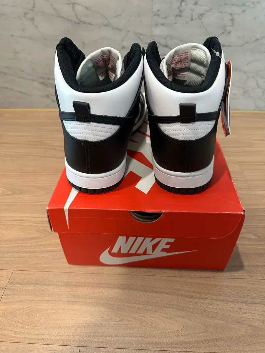  W 290 m 285 ナイキ ダンク ハイ エアジョーダン1 ブラック アンド 白 スニーカー 靴