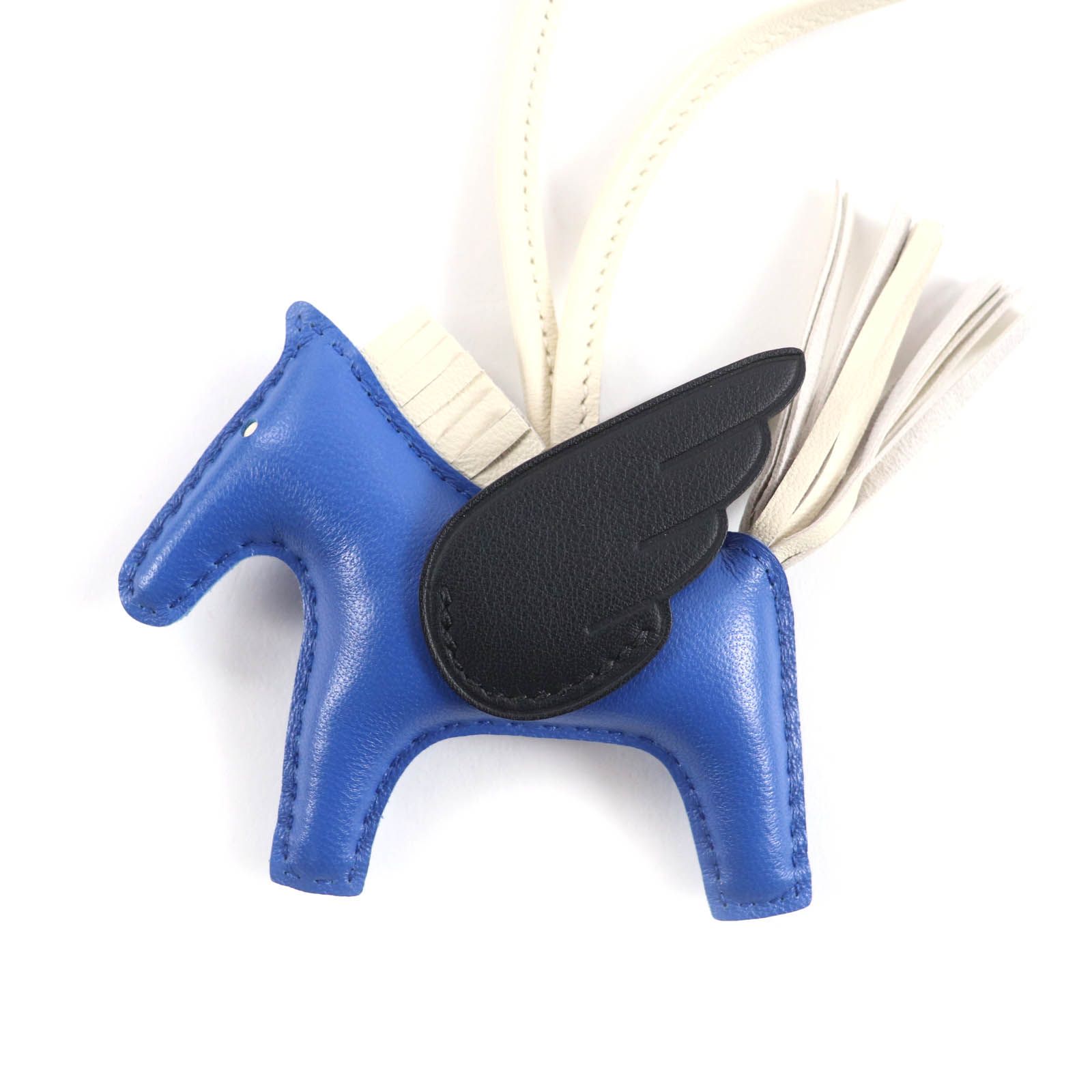 【新品未使用】エルメス ロデオ ペガサス PMチャーム K刻印 クレ ホワイト 未使用】エルメス ロデオ ペガサス PMチャーム 茶色系 Z刻印