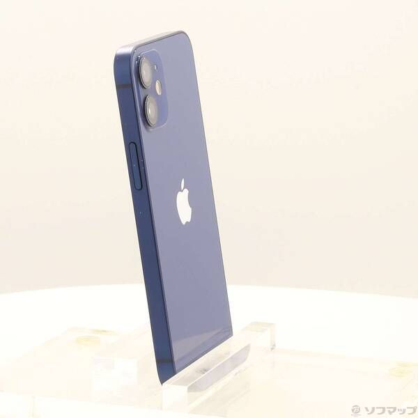 中古品〕 iPhone12 mini 64GB ブルー MGAP3J／A SIMフリー【349