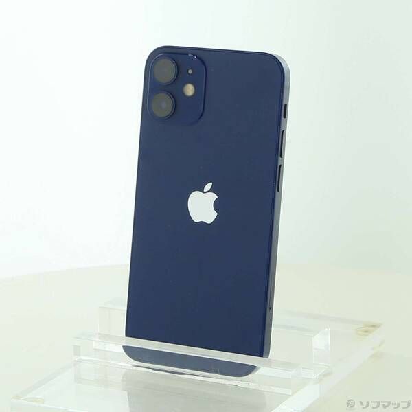 中古品〕 iPhone12 mini 64GB ブルー NGAP3J／A SIMフリー【352