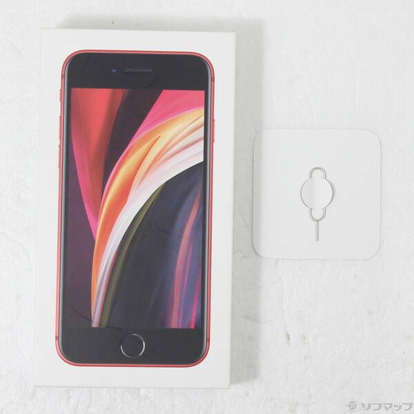 スマートフォン/携帯電話 iphone SE 64GB レッド SIMフリー MHGR3J/A