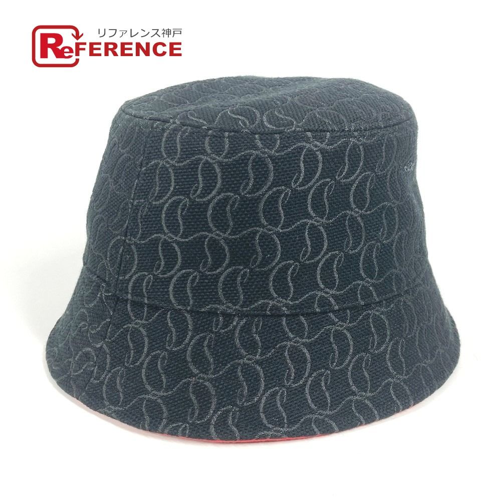 Christian Louboutin クリスチャンルブタン ハット ロゴ CL コットン