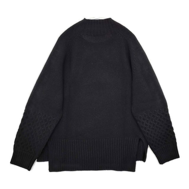 TAM ドラゴン刺繍 龍 ウール セーター ニット ブラック レディース ヴィヴィアンタム 5-1229 T∞