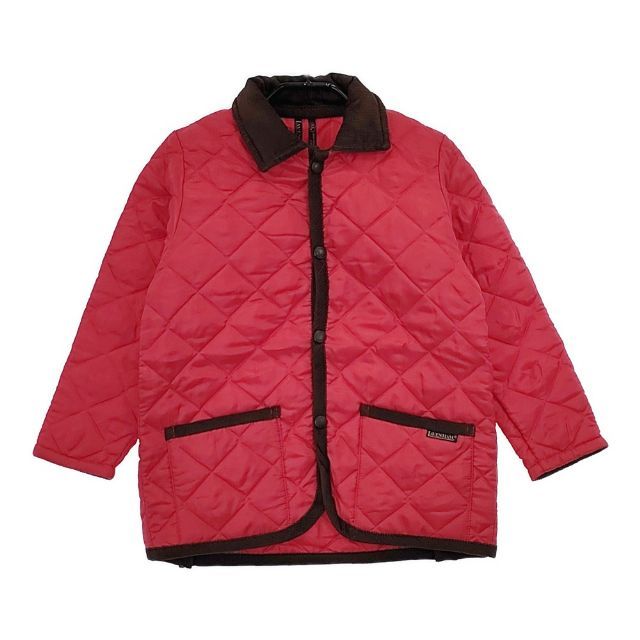 LAVENHAM/SHIPS 未使用 AGE8 キッズサイズ スカーレット キルティング 