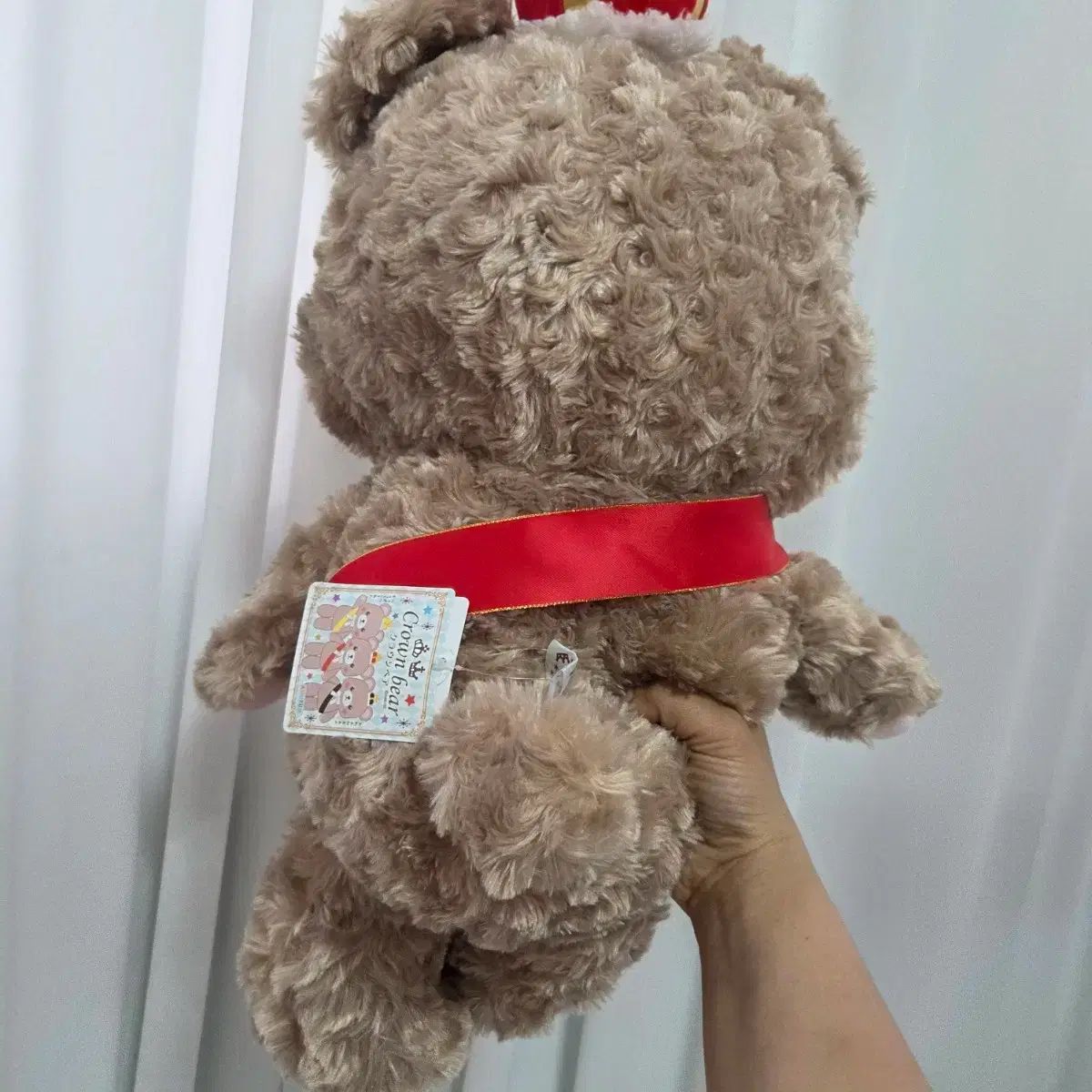 ナムコ限定 クラウンベア KEENフリー BIGぬいぐるみ 日本 テディベア