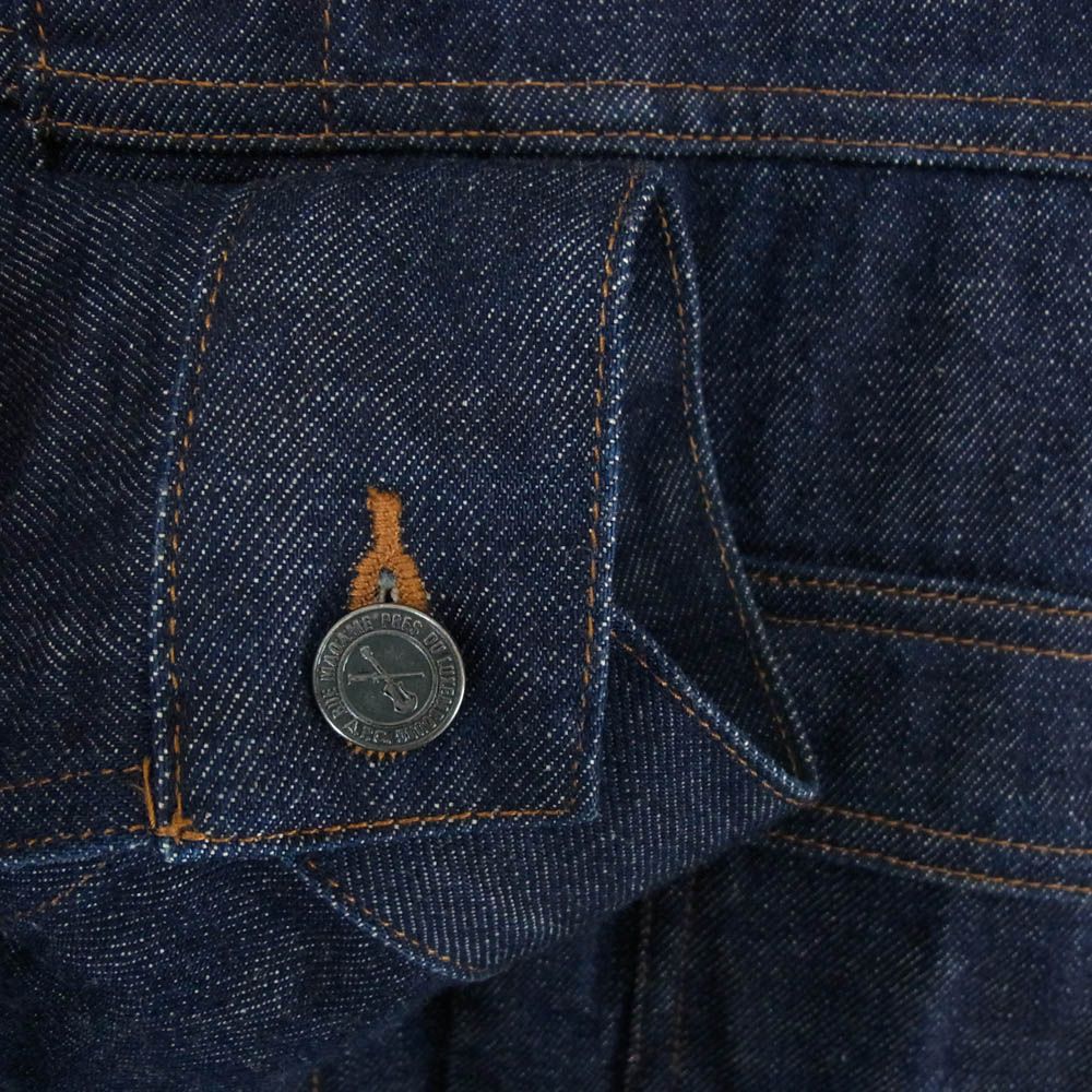 A.P.C. ダークブルー 2nd Denim Trucker Jacket A.P.C. アーペーセー 2nd Type デニム トラッカー ジャケット