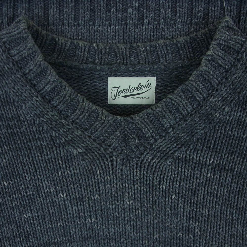 TENDERLOIN テンダーロイン T-SWEATER V V-NECK COTTON KNIT Vネック