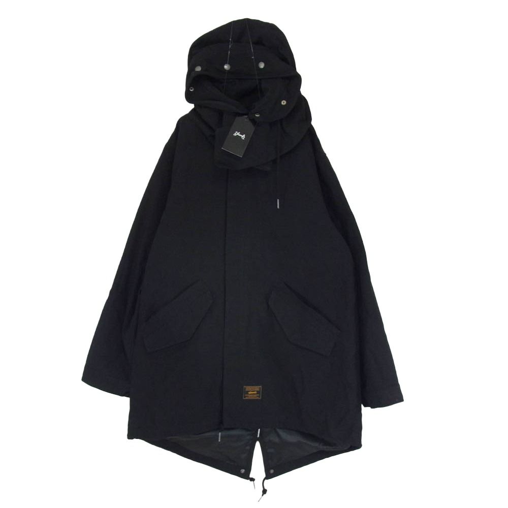 glamb グラム GB 0324|JKT 07 Punk Bouquet Mods Coat パンクブーケ モッズコート ブラック系 S