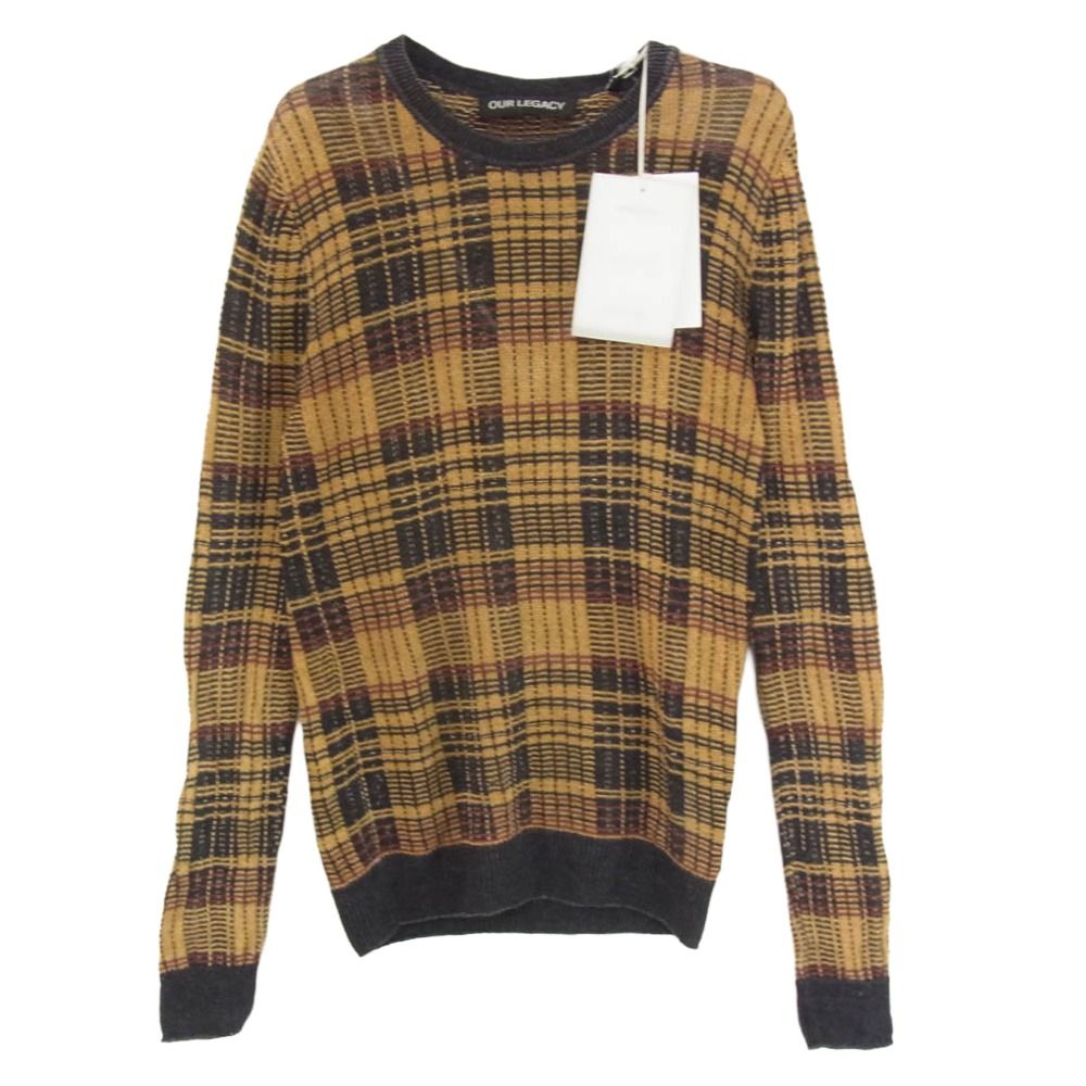 アワーレガシー OUR LEGACY 24 SS FORMAL フォーマル ラウンドネック ニット セーター イエロー系 46 上