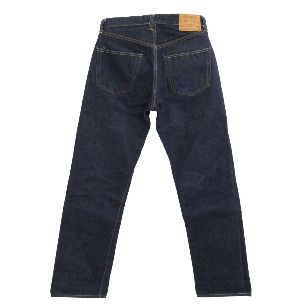 ボンクラ XX ボタンフライ 5ポケット デニム パンツ インディゴブルー系 30