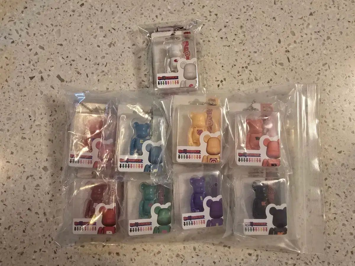 BE RBRICK ベアブリック ガチャ 1 st タン 全種