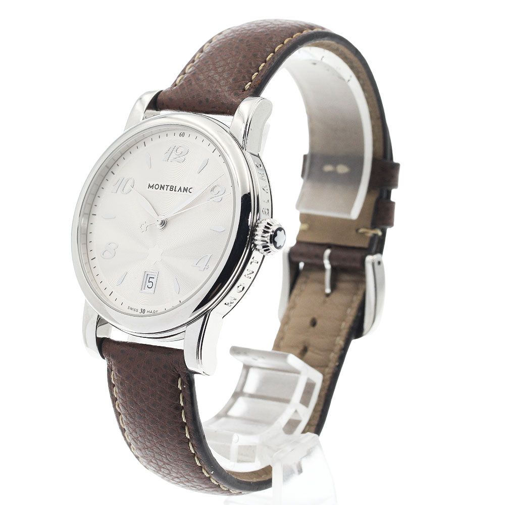 モンブラン 7189 マイスターシュテック スターデイト クォーツ メンズ _934292