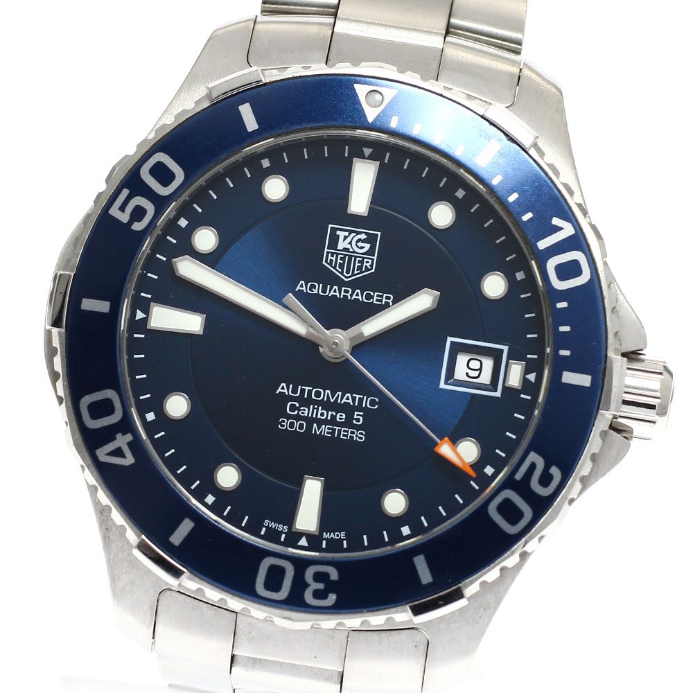 タグホイヤー TAG HEUER WAN2111 アクアレーサー キャリバー5 デイト 自動巻き メンズ _934021