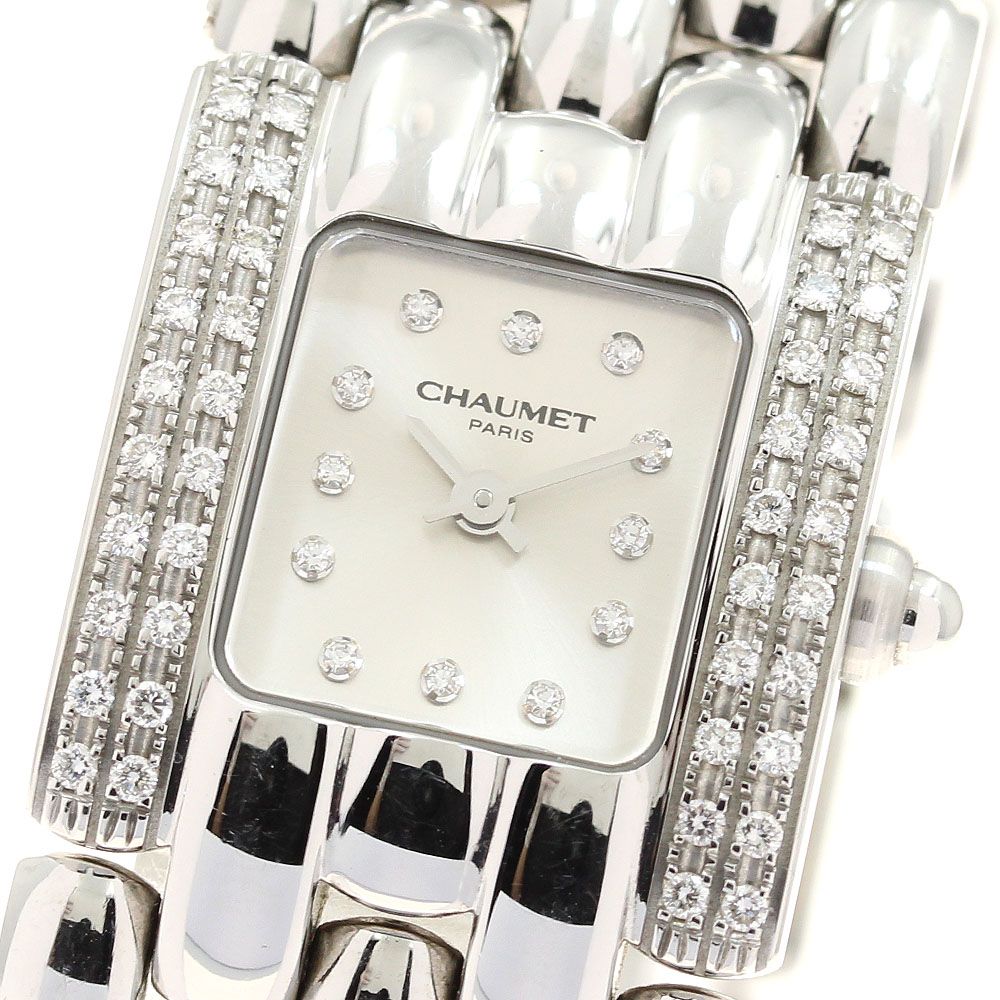 ショーメ Chaumet ケイシス サイドダイヤ クォーツ レディース _930596
