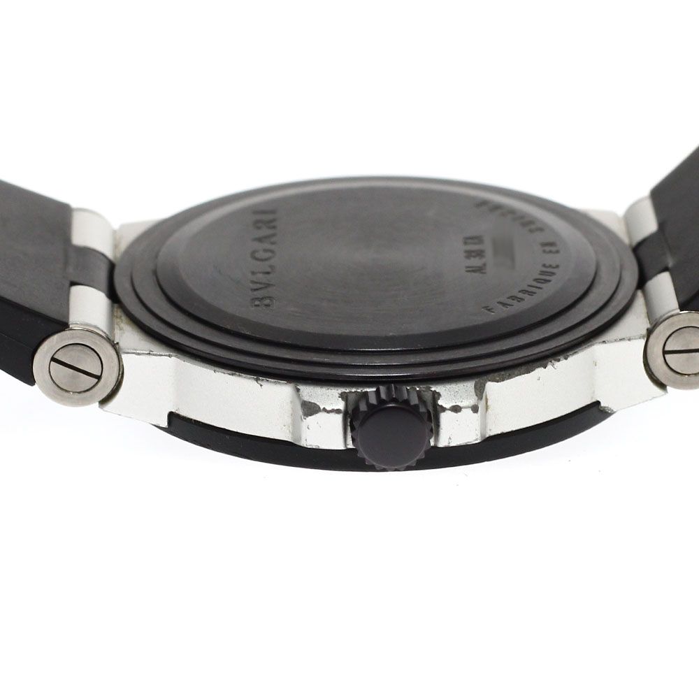 ブルガリ BVLGARI AL38TA アルミニウム デイト 自動巻き メンズ