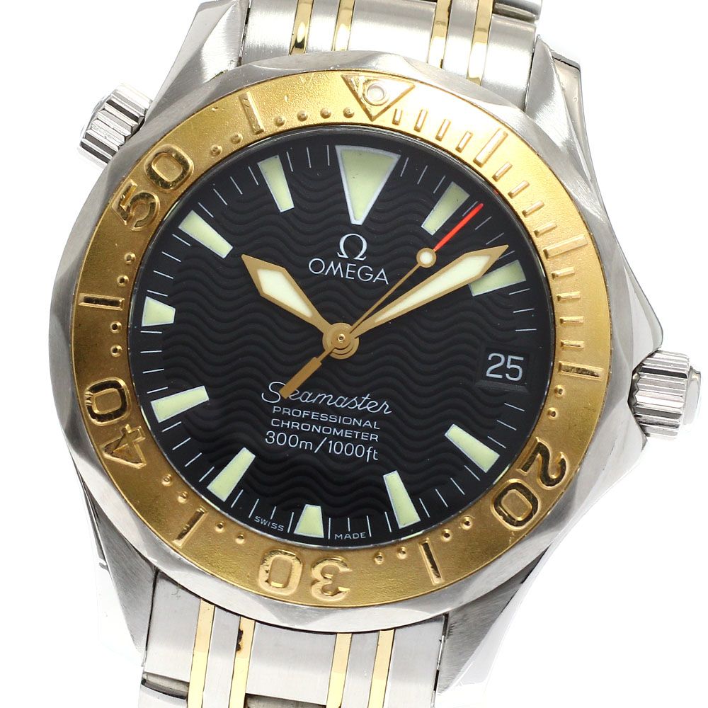 ぬ　オメガ　シーマスター　オートマティック オメガ OMEGA 2453.50 シーマスター300 プロフェッショナル デイト