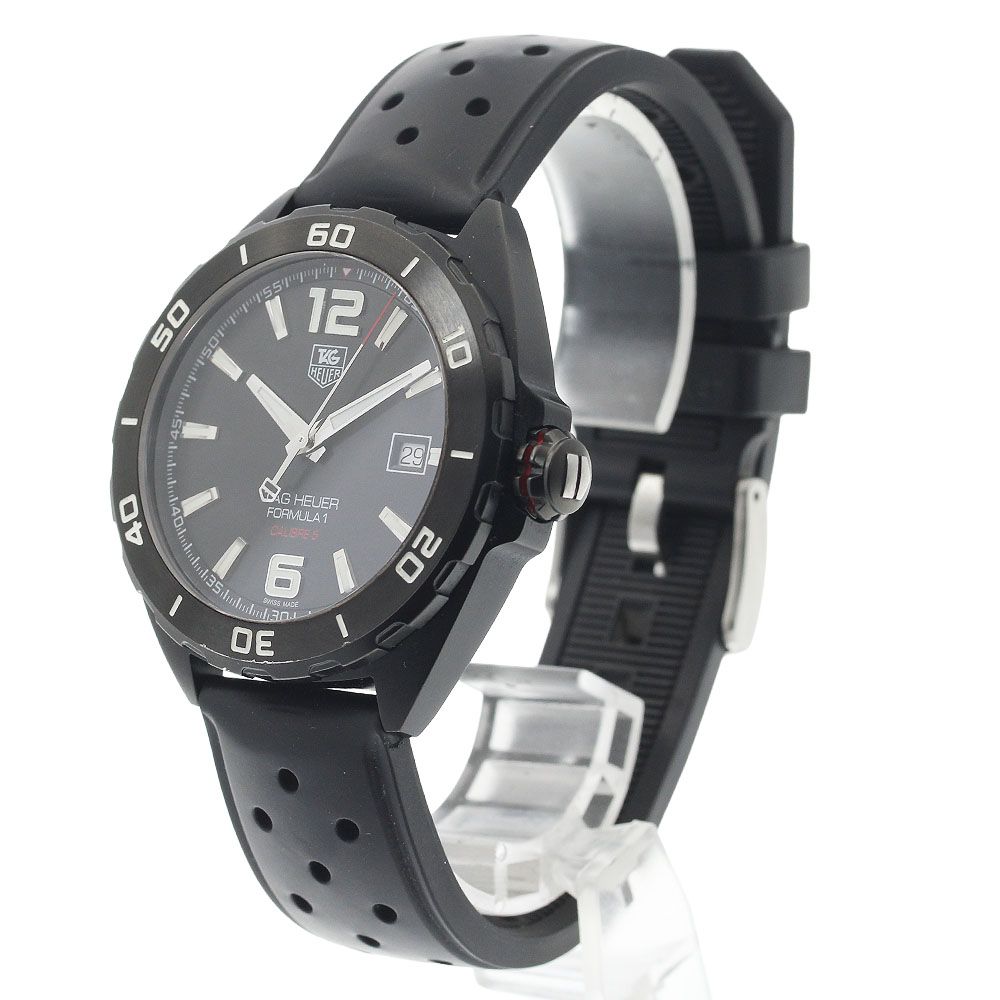  タグホイヤー TAG HEUER WAZ2115 フォーミュラ1 キャリバー5 デイト 自動巻き メンズ _934404 ワードローブ 自動巻き時計 腕時計(アナログ)