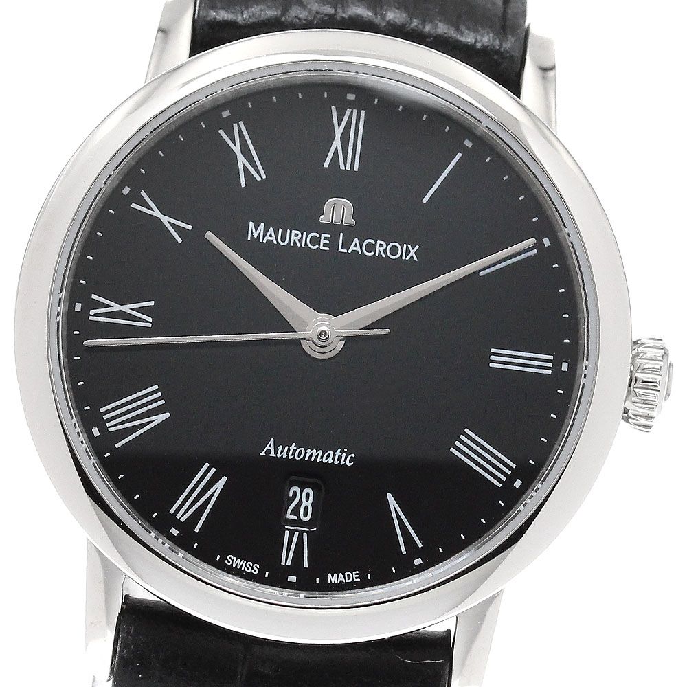 モーリスラクロア MAURICE LACROIX LC6063-SS001-310 レ・クラシック デイト 自動巻き レディース 極美品 _935342 モーリスラクロア MAURICE LACROIX LC6063-SS001-310 レ・クラシック