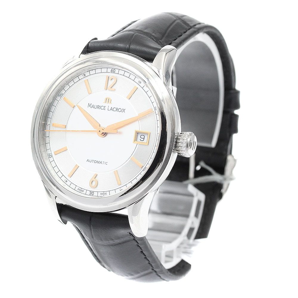 モーリスラクロア MAURICE LACROIX LC6027-SS001-122 レ・クラシック デイト 自動巻き メンズ 極美品 _935343 モーリスラクロア MAURICE LACROIX LC6027-SS001-122 レ・クラシック