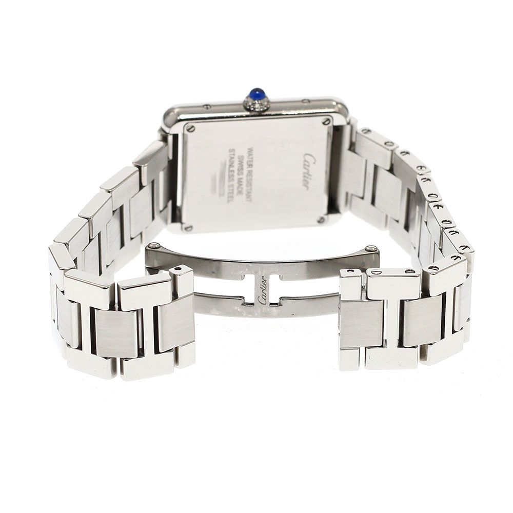 カルティエ W5200013 タンクソロ SM クォーツ 保証書付き カルティエ CARTIER W5200013 タンクソロ SM クォーツ レディース