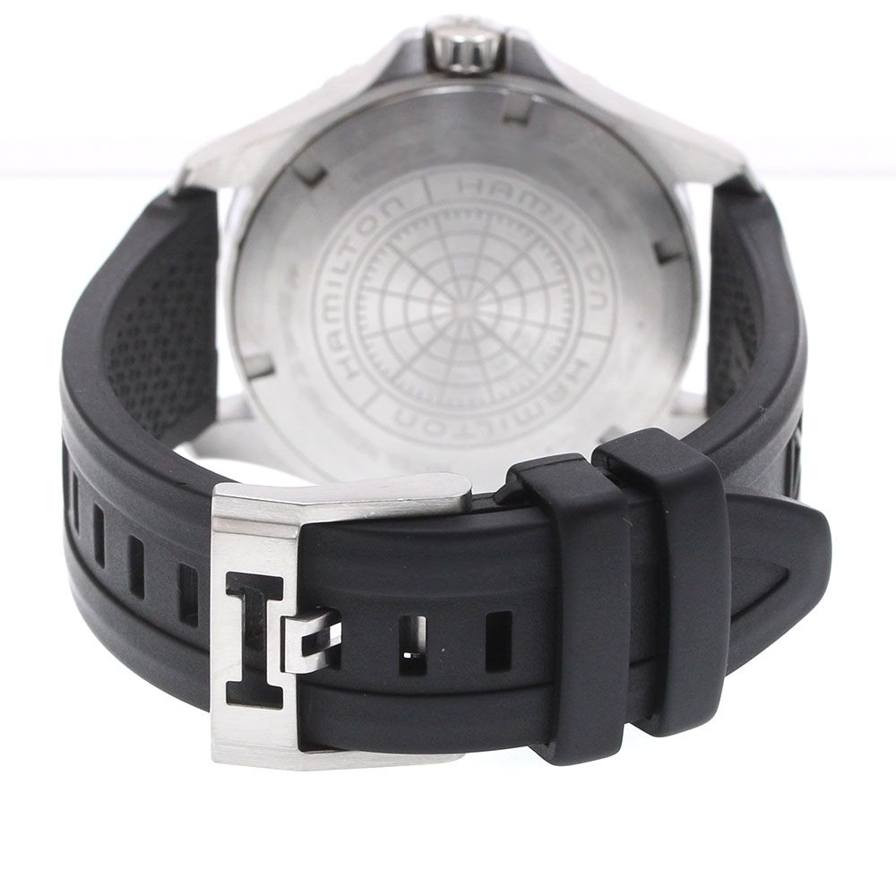  ハミルトン HAMILTON H825150 カーキ ネイビー スキューバ オート 自動巻き メンズ _934427 無地シャツ 自動巻き時計 腕時計(アナログ)