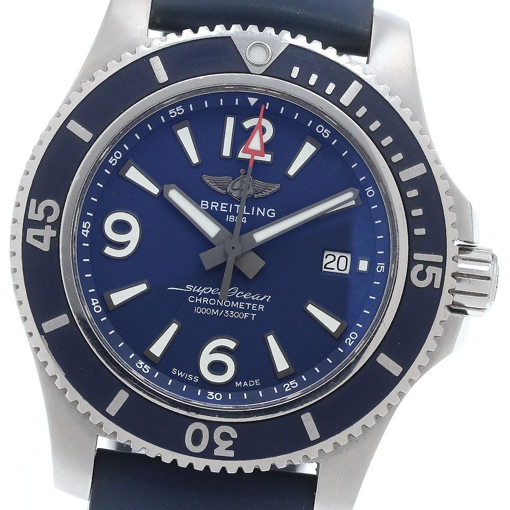 ブライトリング BREITLING A17367 スーパーオーシャン 44 デイト 自動巻き メンズ _934223