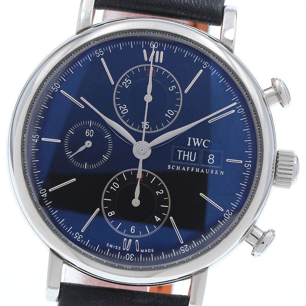 IWC IWC SCHAFFHAUSEN IW391008 ポートフィノ デイデイト クロノグラフ 自動巻き メンズ _935231