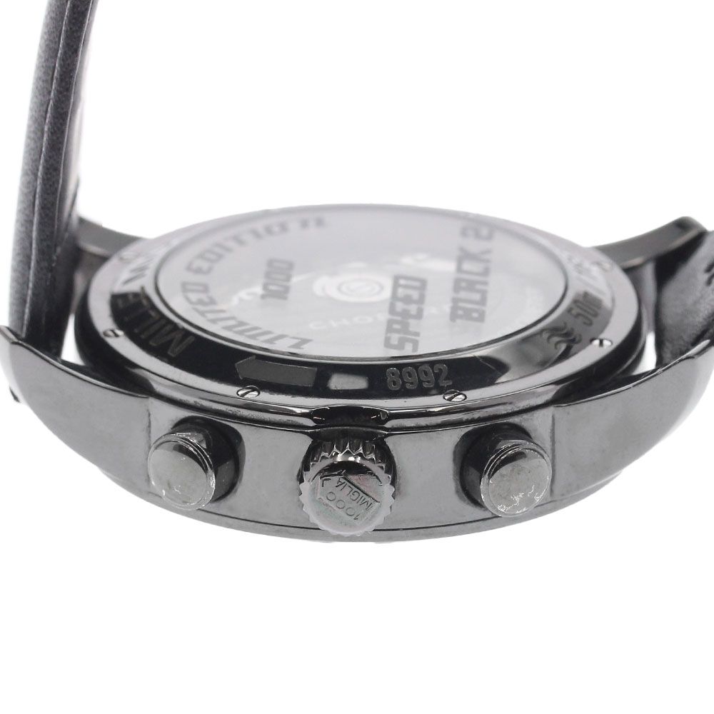  ショパール Chopard 16 8992 ミッレミリア GT XL スピードブラックⅡ デイト クロノグラフ 自動巻き メンズ _934941 デニムシャツ 自動巻き時計 腕時計(アナログ)
