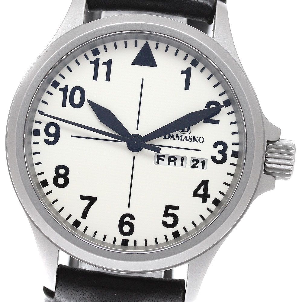 ダマスコ DAMASKO DA37 クラシック スリーハンド デイデイト 自動巻き メンズ _935662
