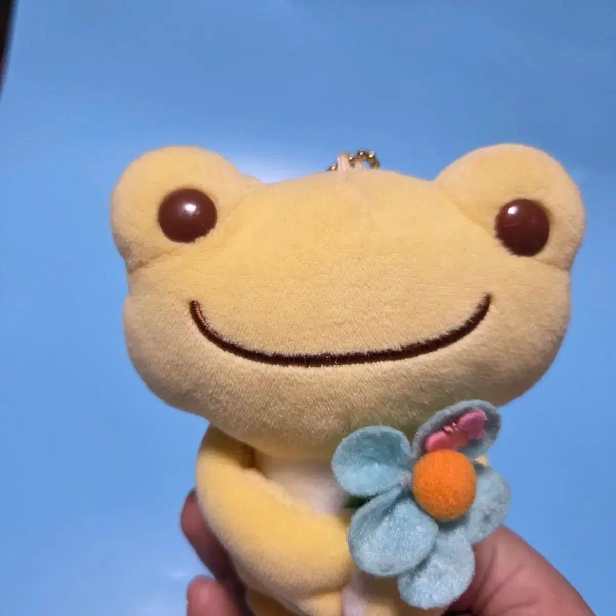 ピクルス ザ プログ ぬいぐるみ カエル キャラクター グッズ マスコット キーホルダー フラワー