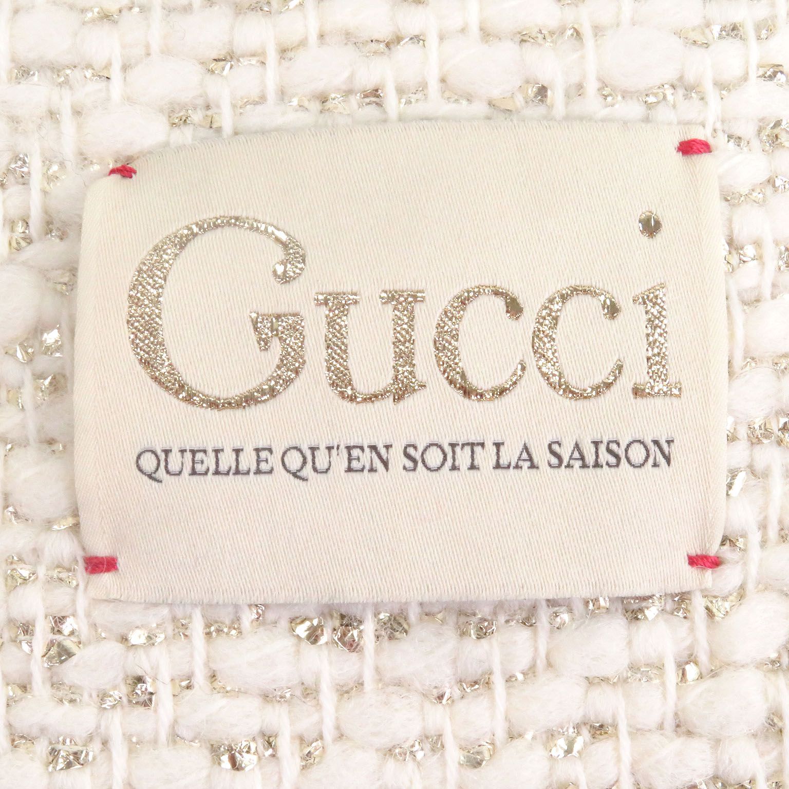 ★極美品★GUCCI グッチ ツイードジャケット★ 中古・古着通販】GUCCI (グッチ) リゾートコレクション ツイード
