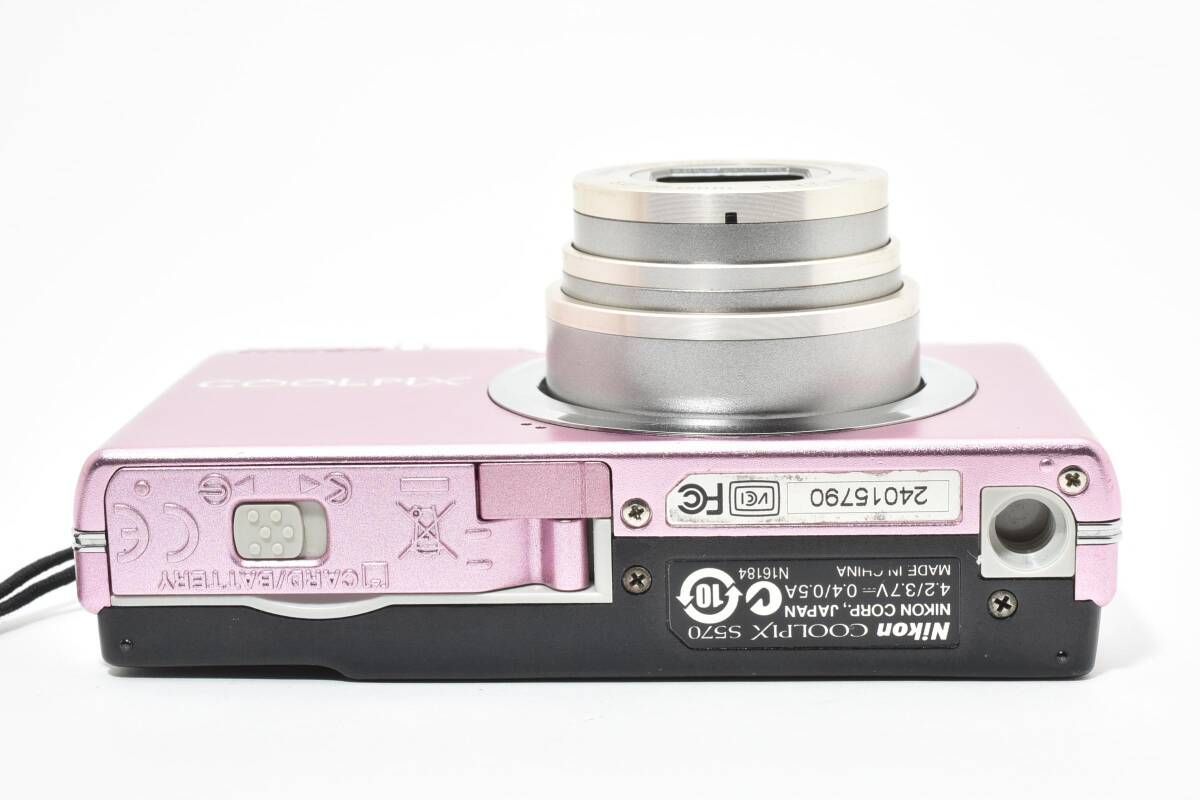 ☆美品☆ニコン Nikon COOLPIX S570 ピンク☆ Y525 #3980 - メルカリ