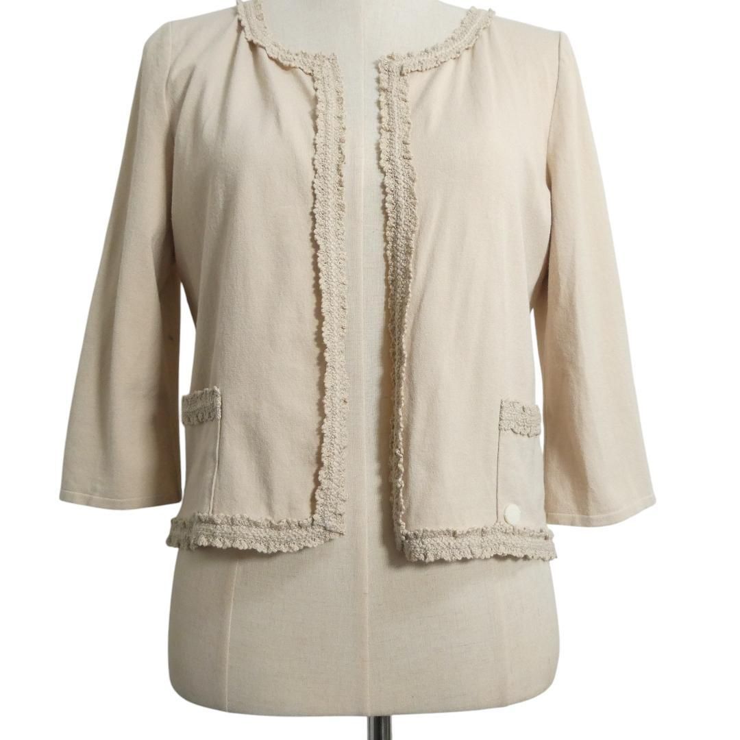 美品 フォクシー FOXEY BOUTIQUE デイジーリン フリルバーク