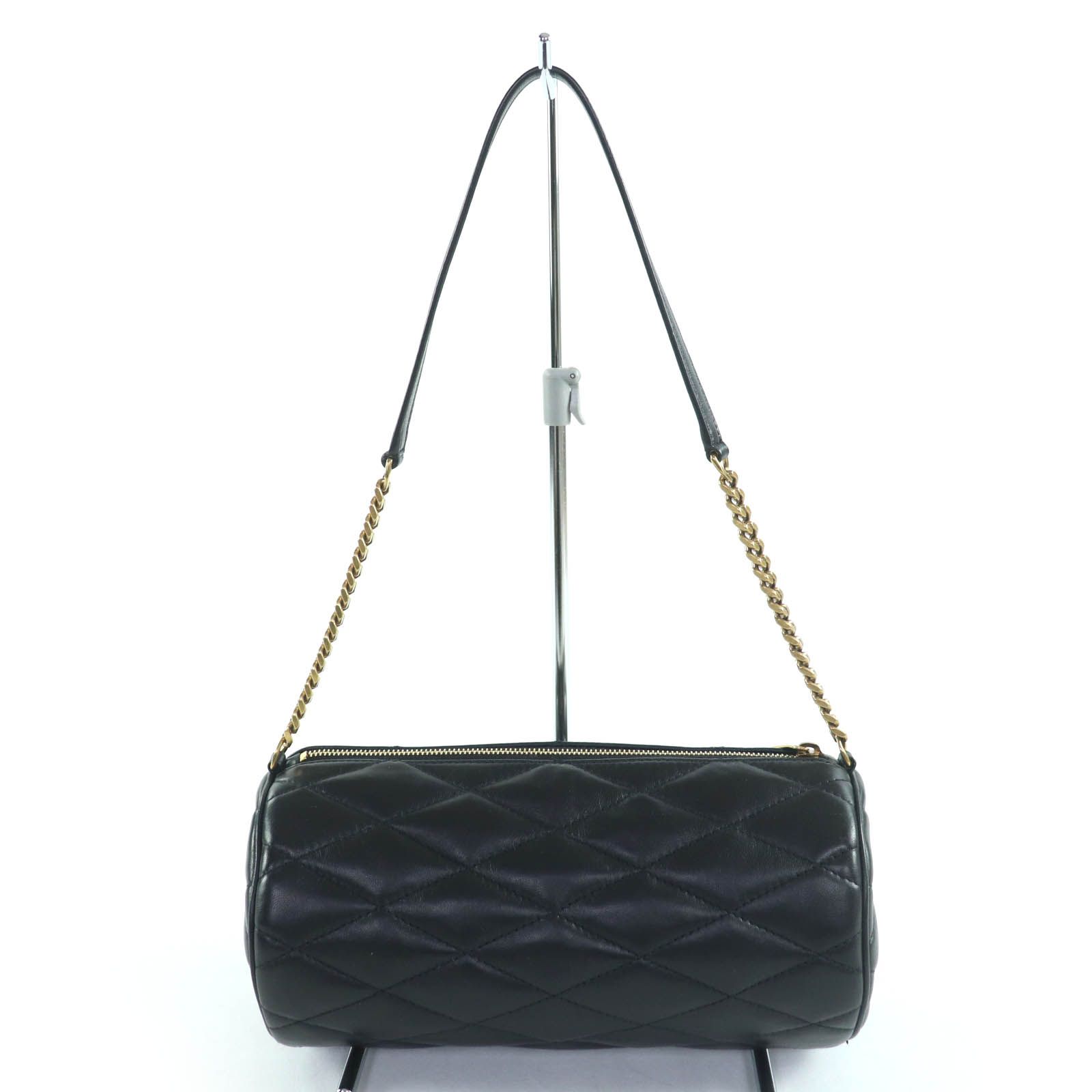 極美品☆SAINT LAURENT サンローラン 712706 ラムスキン シャーデー