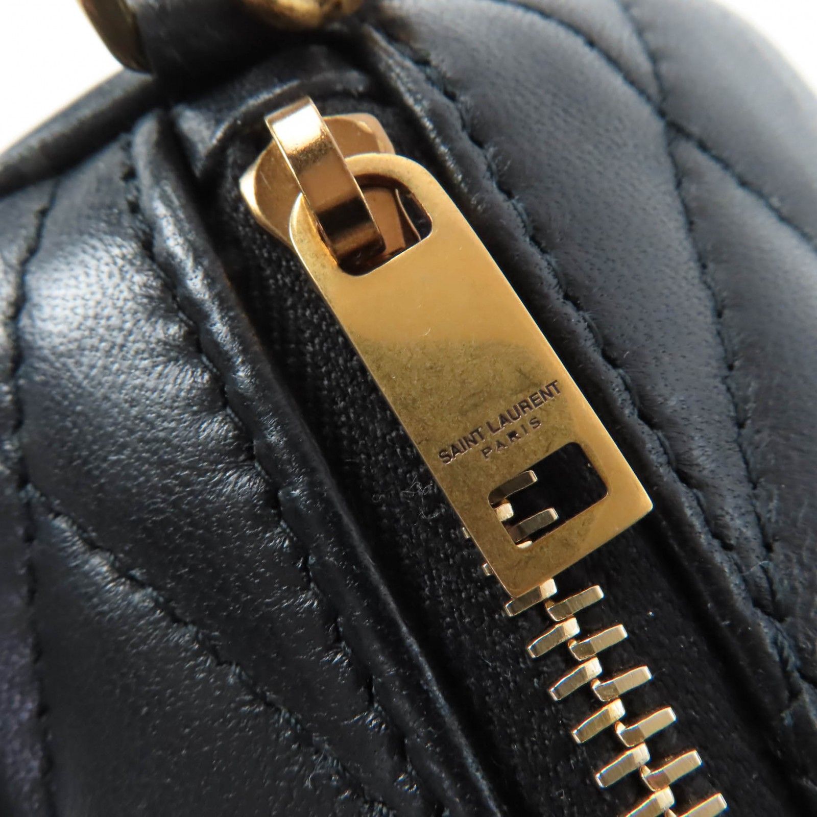 極美品☆SAINT LAURENT サンローラン 712706 ラムスキン シャーデー