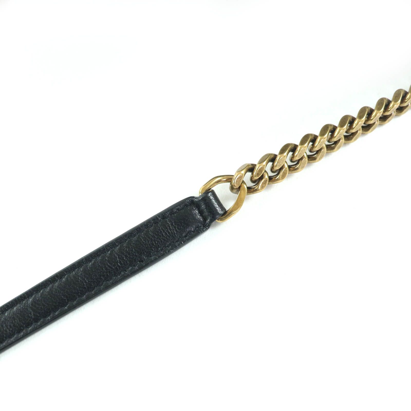 極美品☆SAINT LAURENT サンローラン 712706 ラムスキン シャーデー