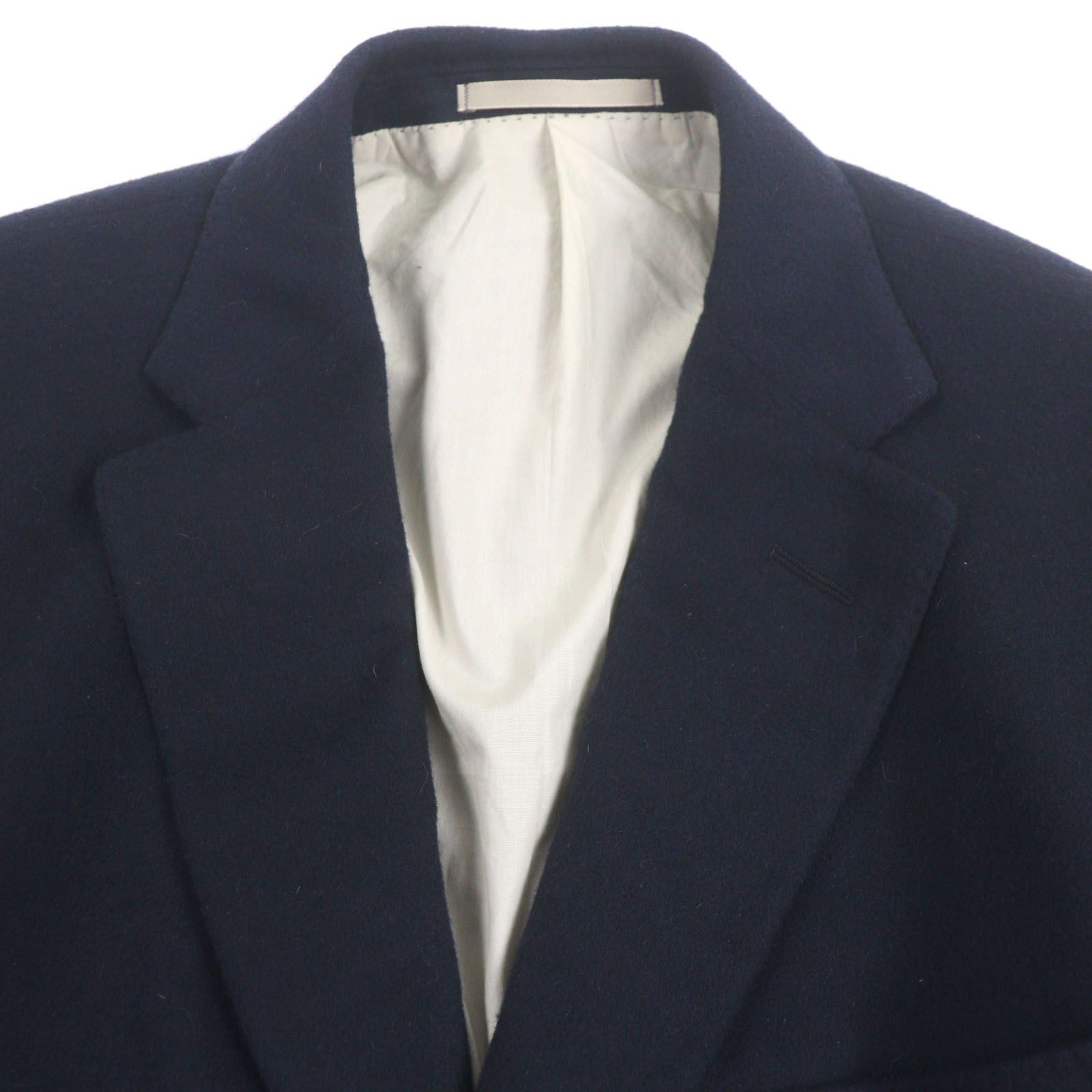 極美品▽Dunhill ダンヒル カシミヤ100% BELGRAVIA FIT レザーエルボー