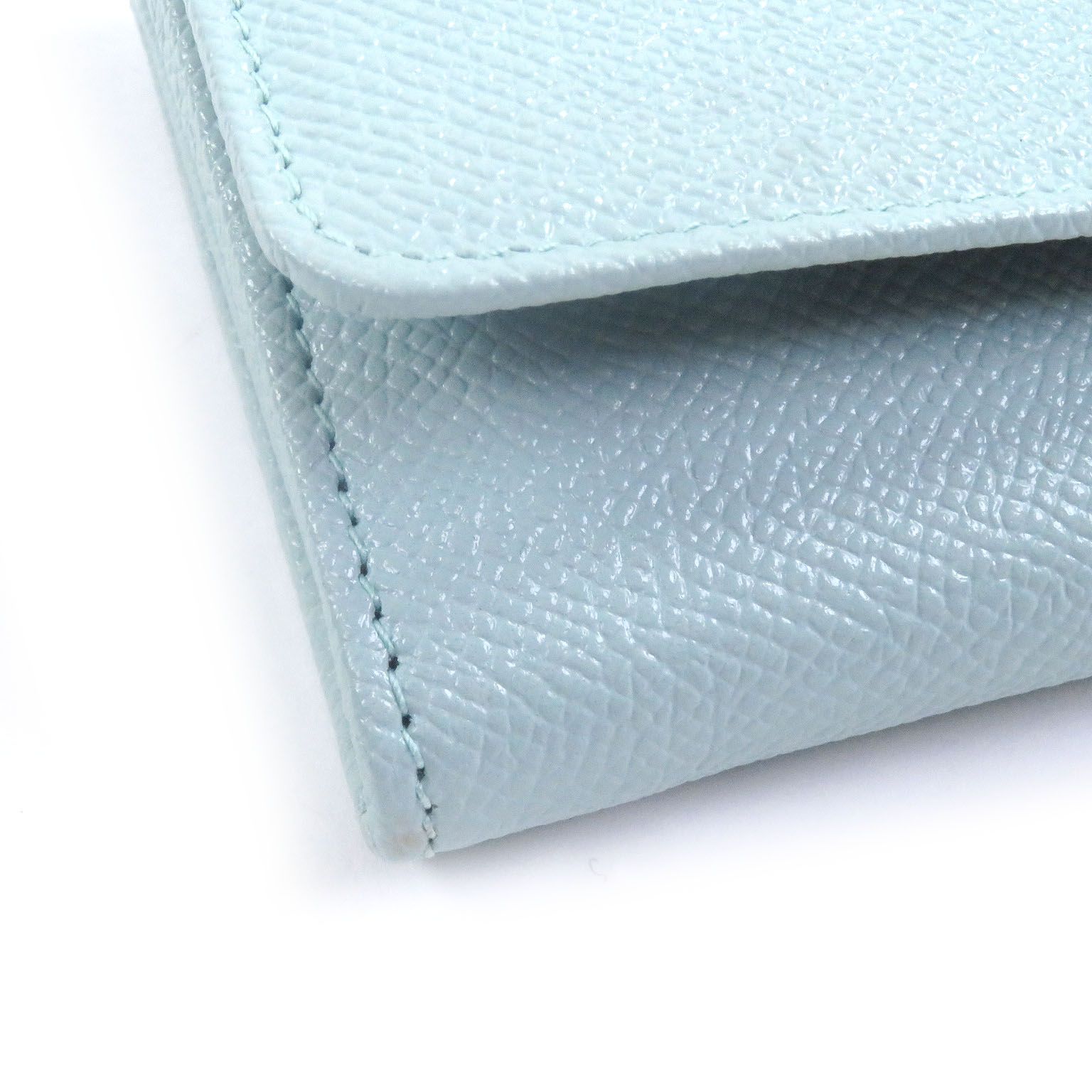 未使用品□BVLGARI ブルガリ 293702 レザー ブルガリブルガリ ラージ