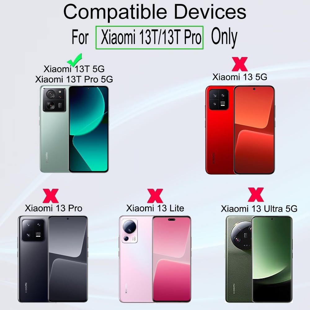 人気商品】Xiaomi 13T/13T Pro 5G ガラスフィルム 対応 2 枚保護