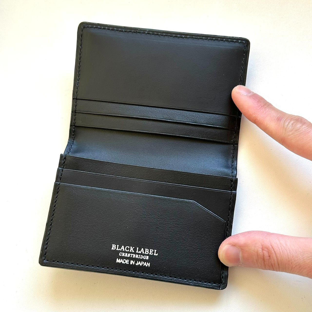クレストブリッジ 名刺入れ