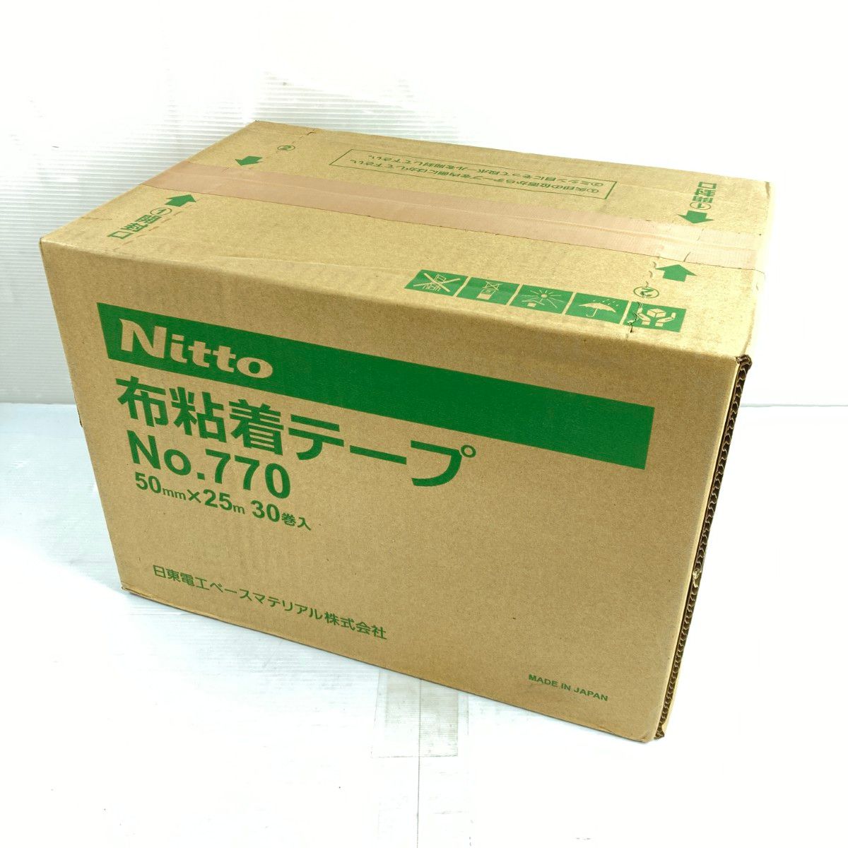 ＊＊NITTO 布粘着テープ 50mm x 25m 30巻入 N0.770