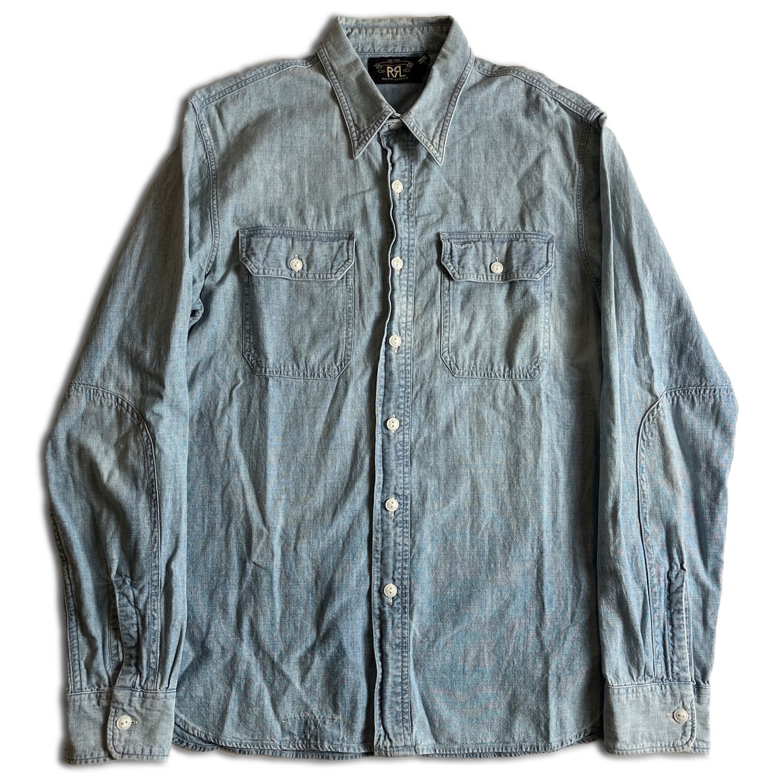 RRL chambray shirt M グランメゾン東京 木村拓哉着用 ダブルアール