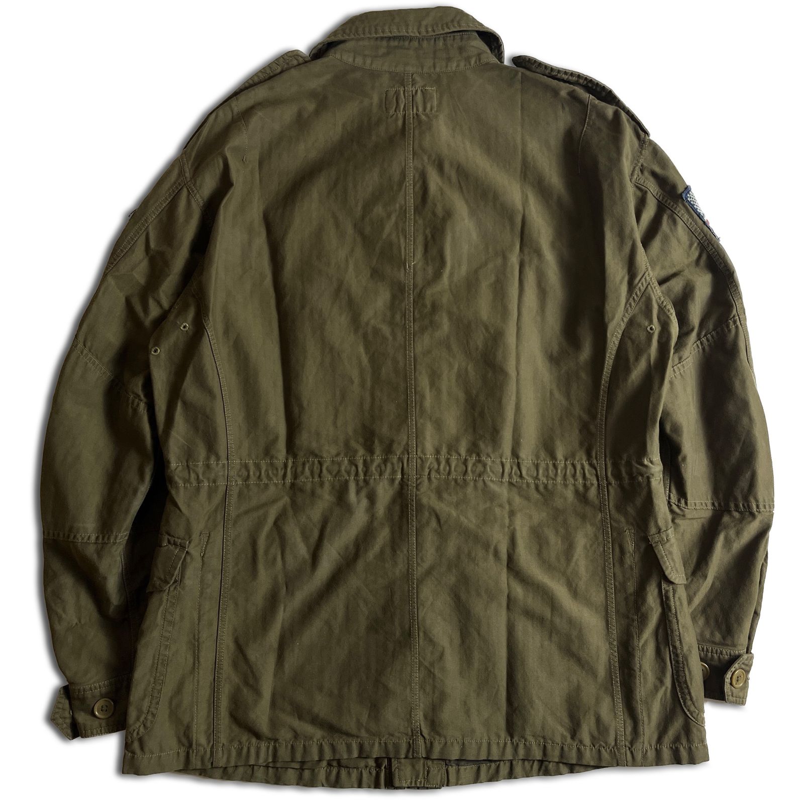 メンズ RRL ミリタリージャケット M オリーブグリーン