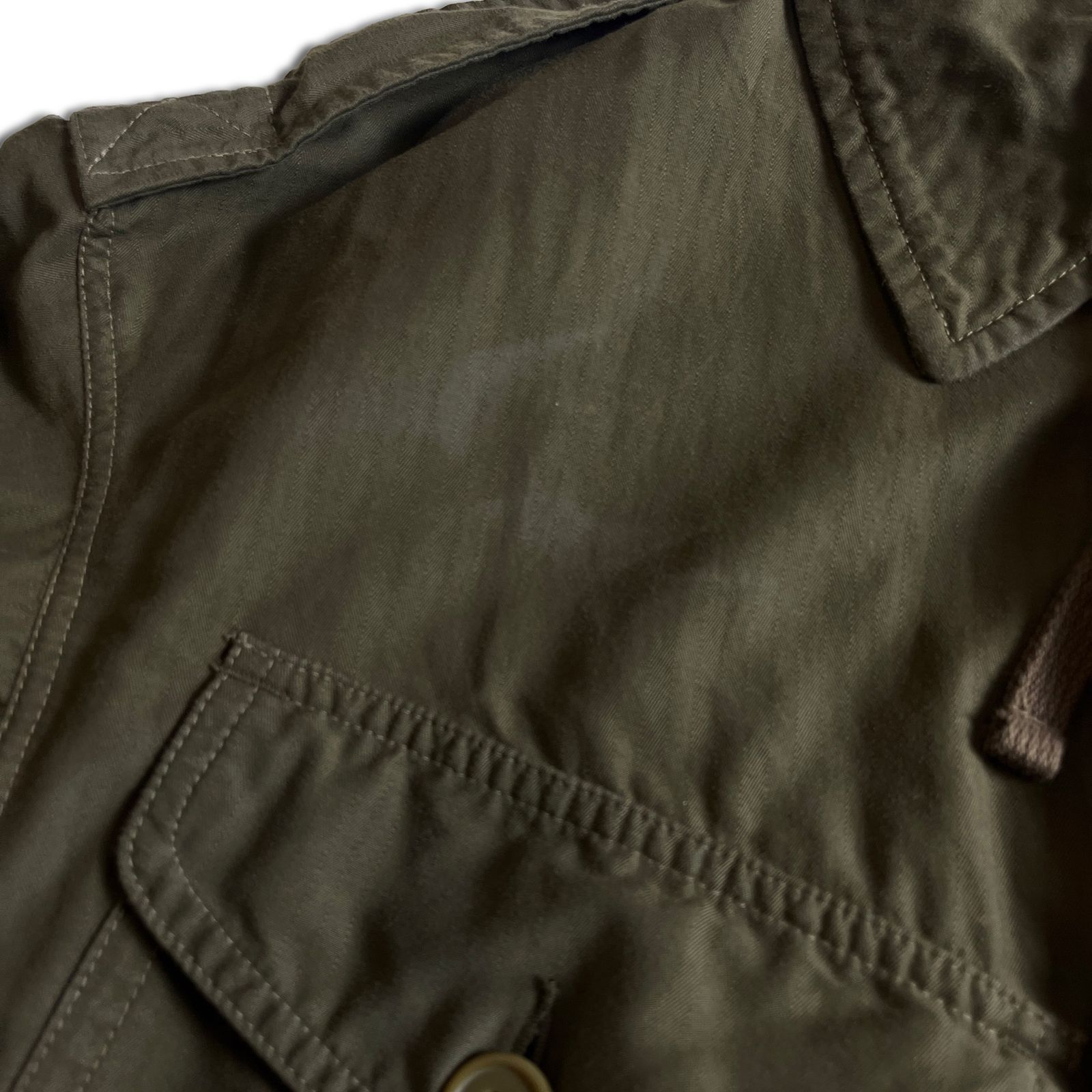 極美品】RRL ワッペン ビーズ ミリタリー フィールドジャケット M 