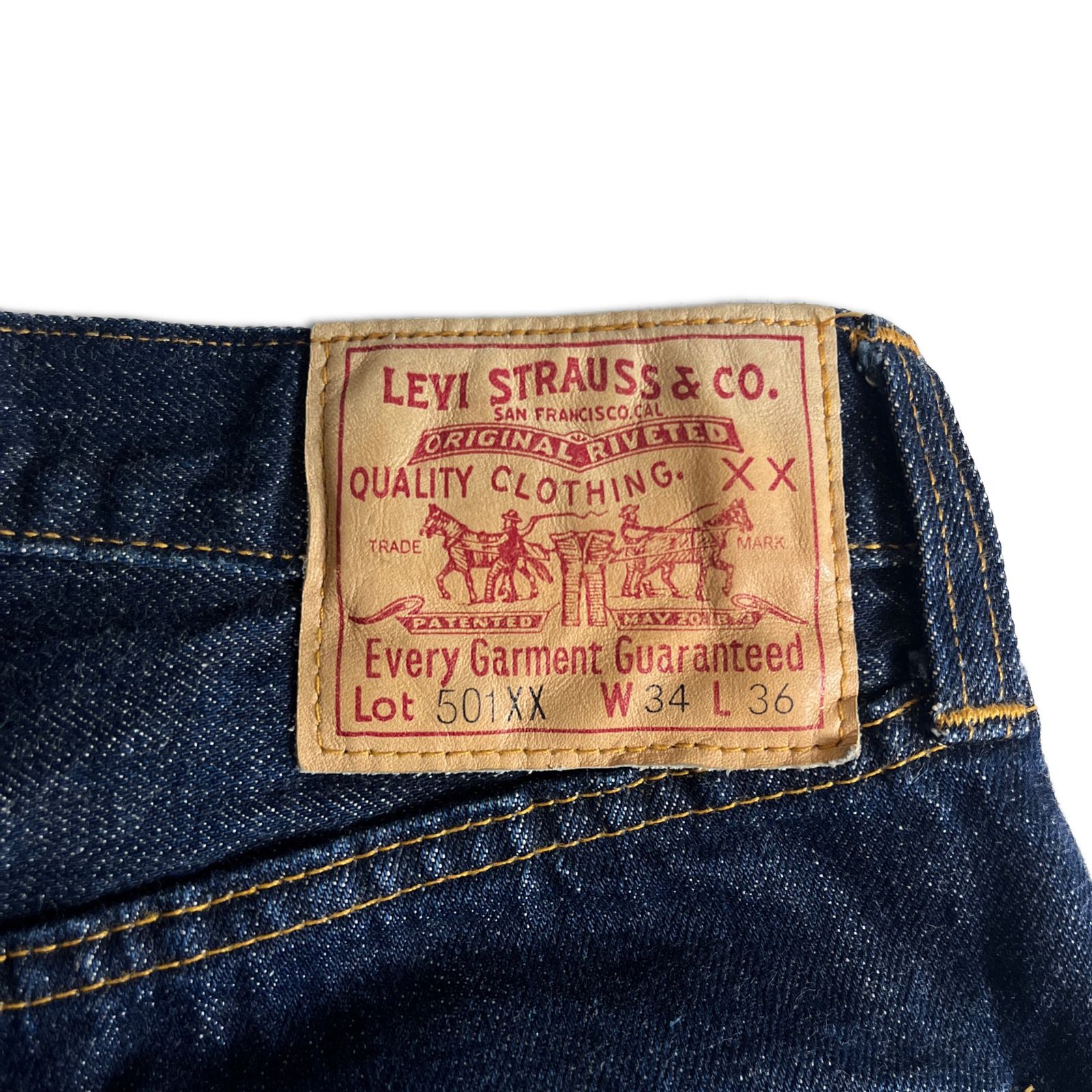 バレンシア製 W34】LEVI'S 501XX デニムパンツ ボタン裏555 リーバイス