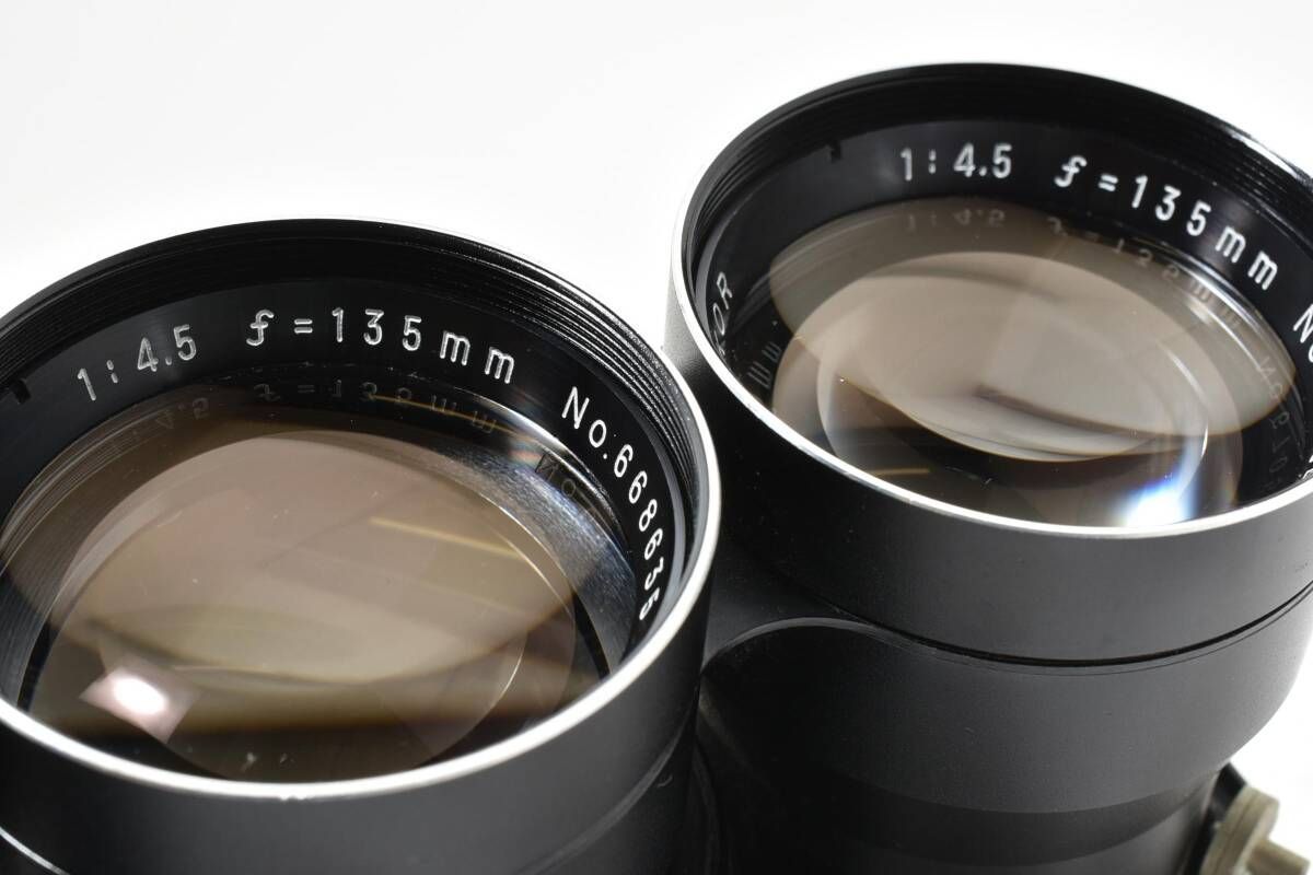 ☆外観美品☆マミヤ MAMIYA-SEKOR 135mm F4.5 ブルードット☆ Y500