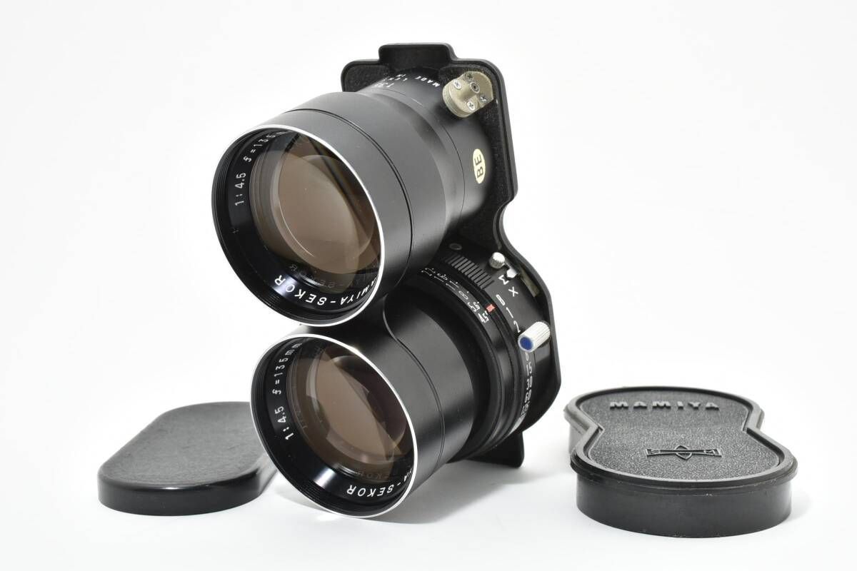 ☆外観美品☆マミヤ MAMIYA-SEKOR 135mm F4.5 ブルードット☆ Y500
