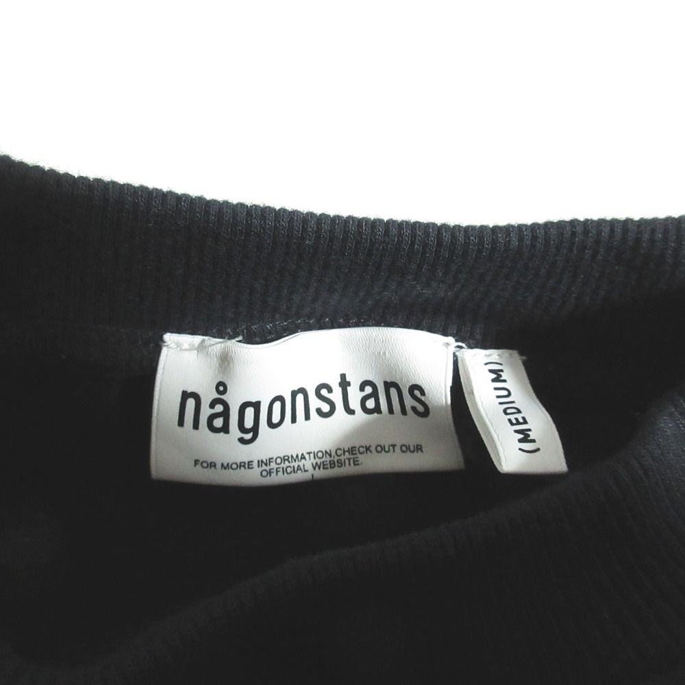 nagonstans ナゴンスタンス フロントベンツプルオーバー スウェット M