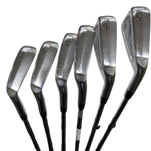 中古】 ダンロップ SRIXON ZX5 Mk II 6S アイアンセット IR NS PRO
