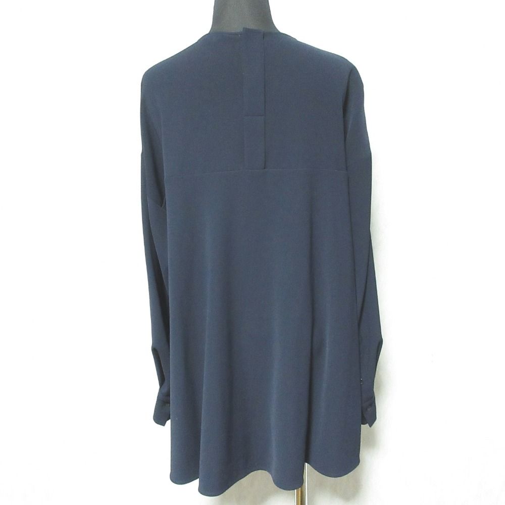 美品 ENFOLD エンフォルド PEダブルクロス バックフレアープルオーバー